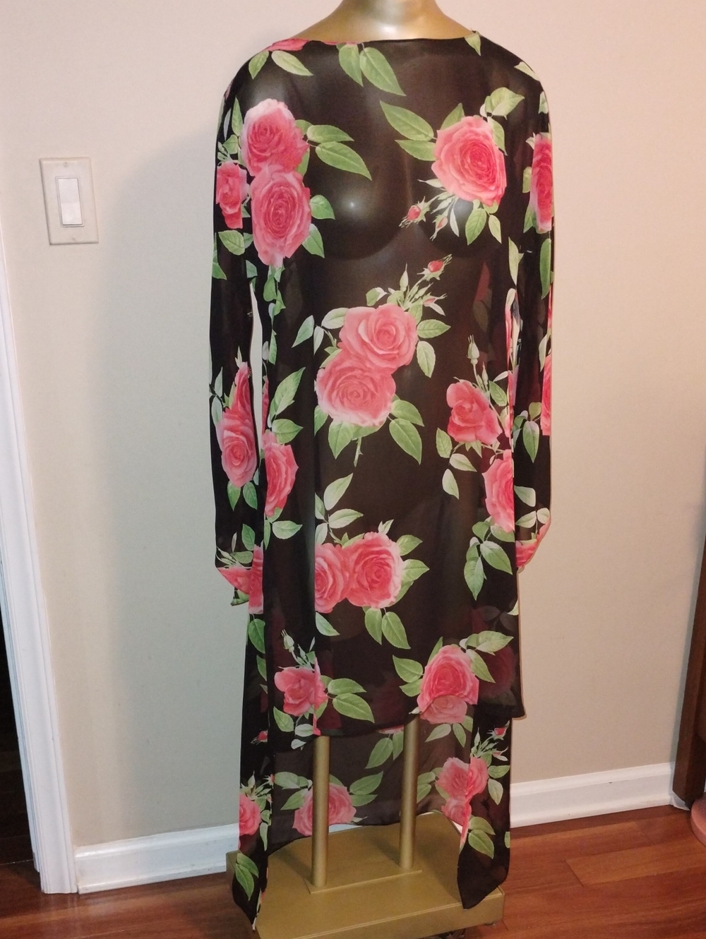 Elegant Statement Overlay/Caftan